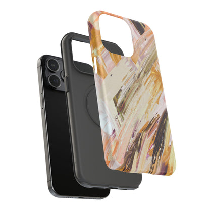 Impact-Resistant Phone Case – Brush & Bronze