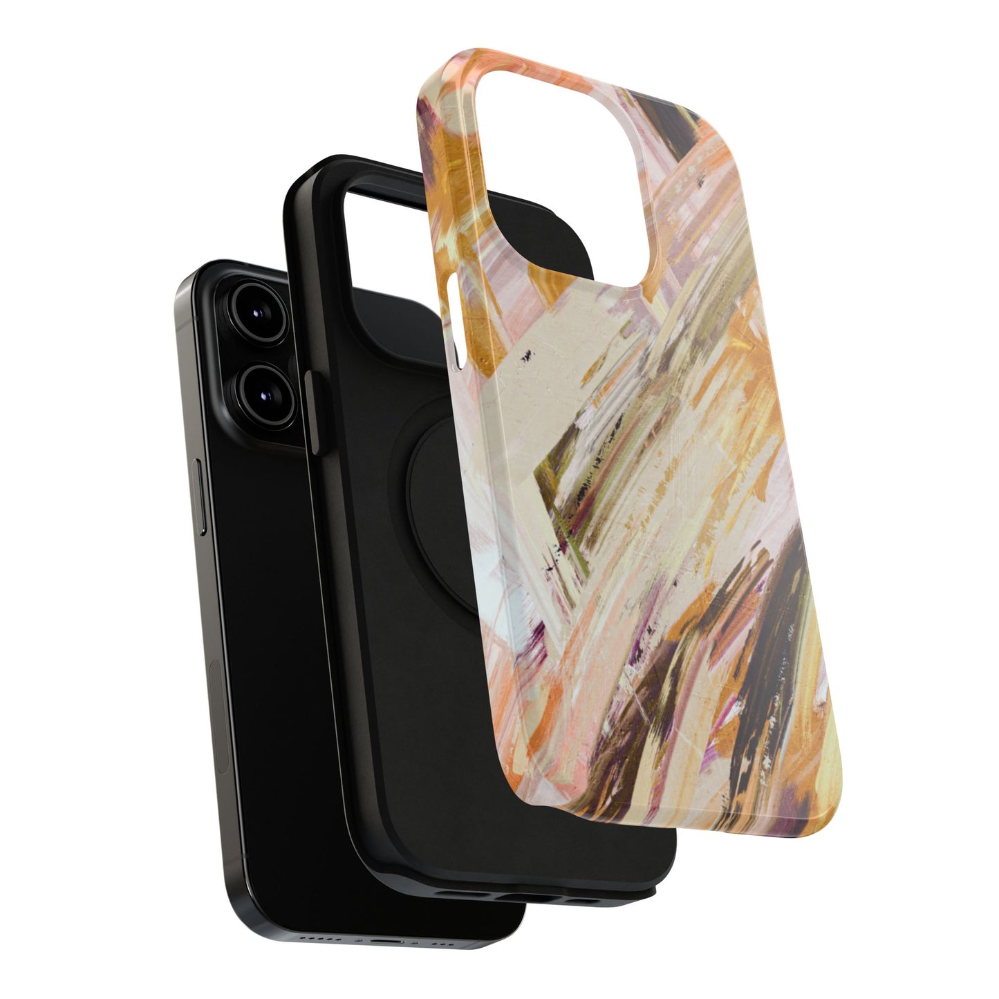Impact-Resistant Phone Case – Brush & Bronze