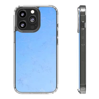 Clear Phone Case – Azure Fade