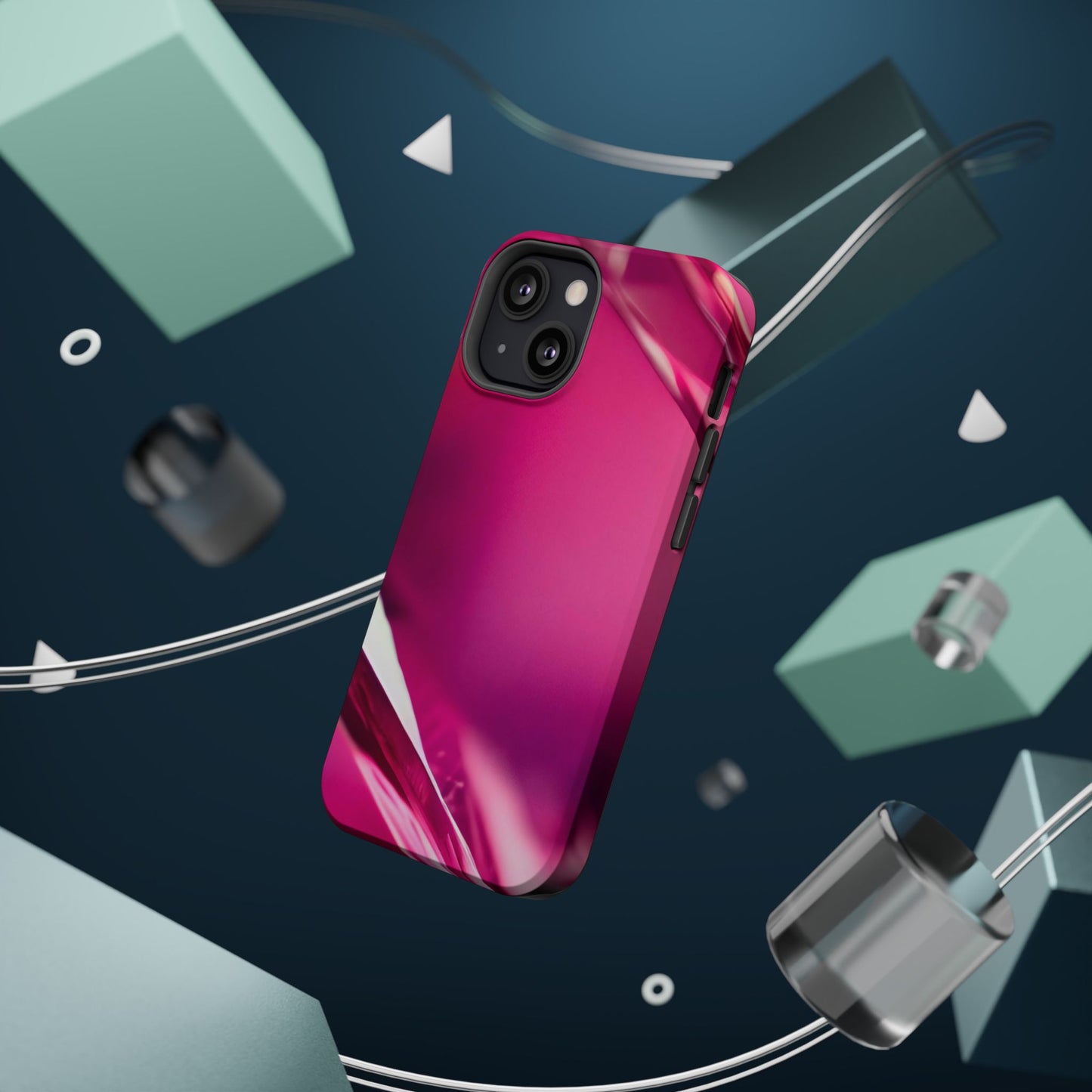 Wireless-Compatible Charging Case – Magenta Motion