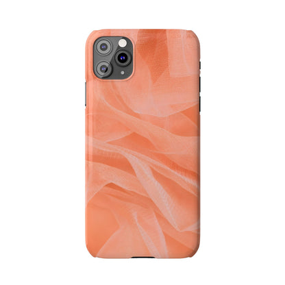 Slim Phone Case – Coral Veil