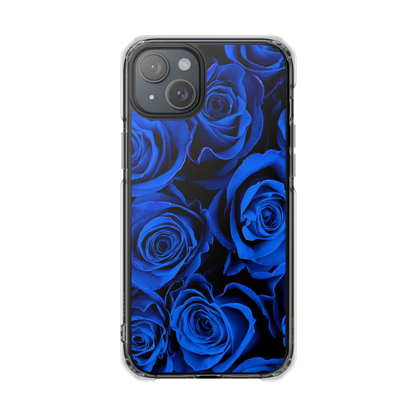 Clear Magnetic Phone Case – Midnight Bloom