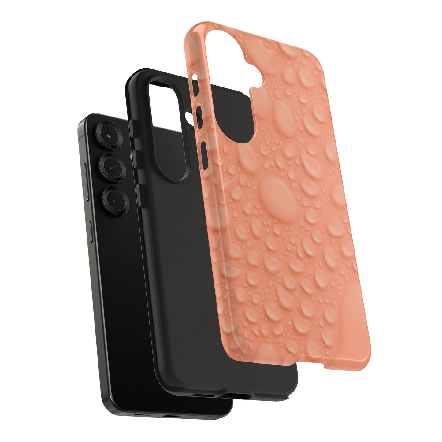 Protective Phone Case – Apricot Rain