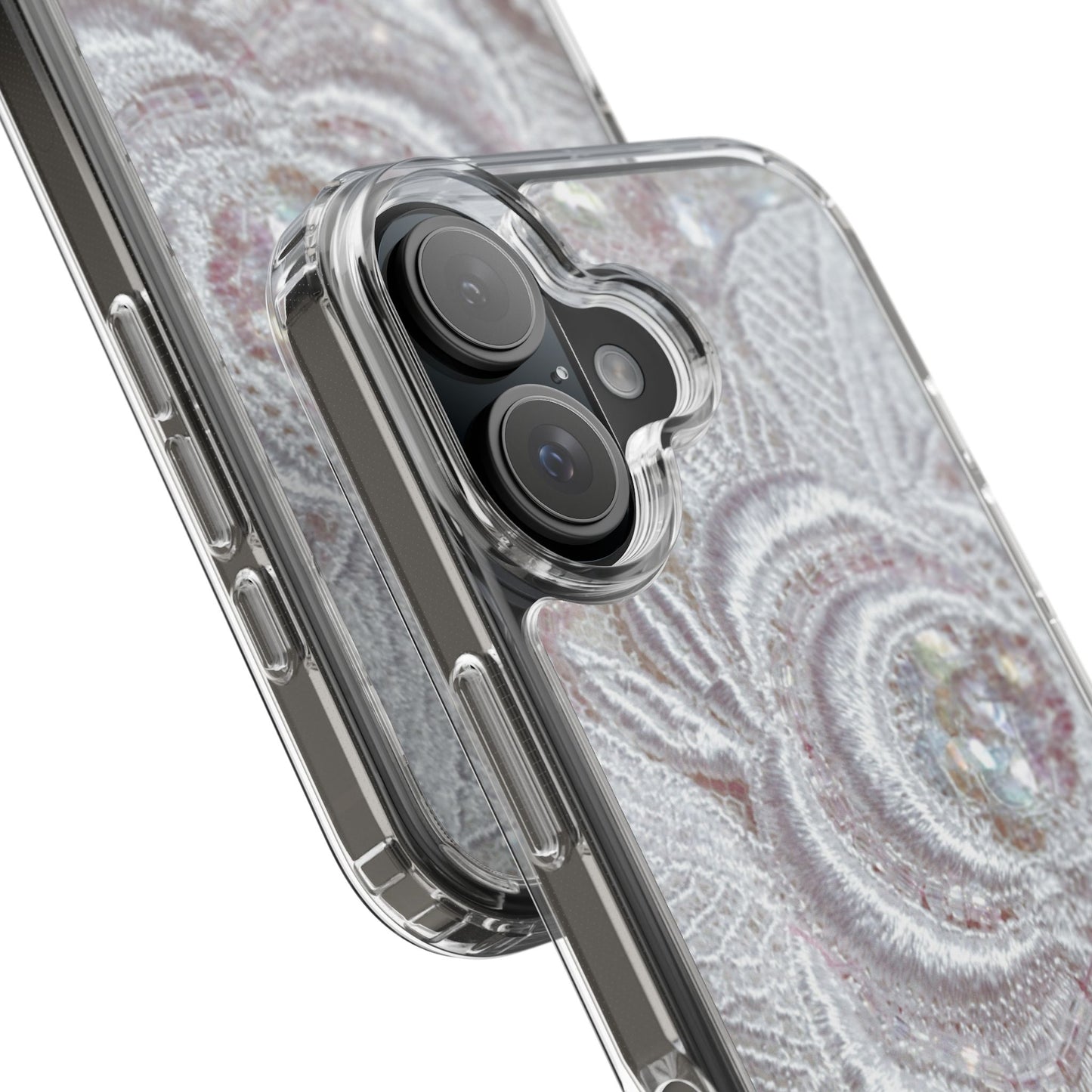 Clear Phone Case – Lace Veil