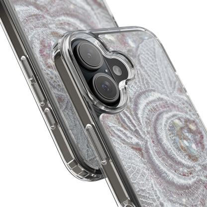Clear Phone Case – Lace Veil