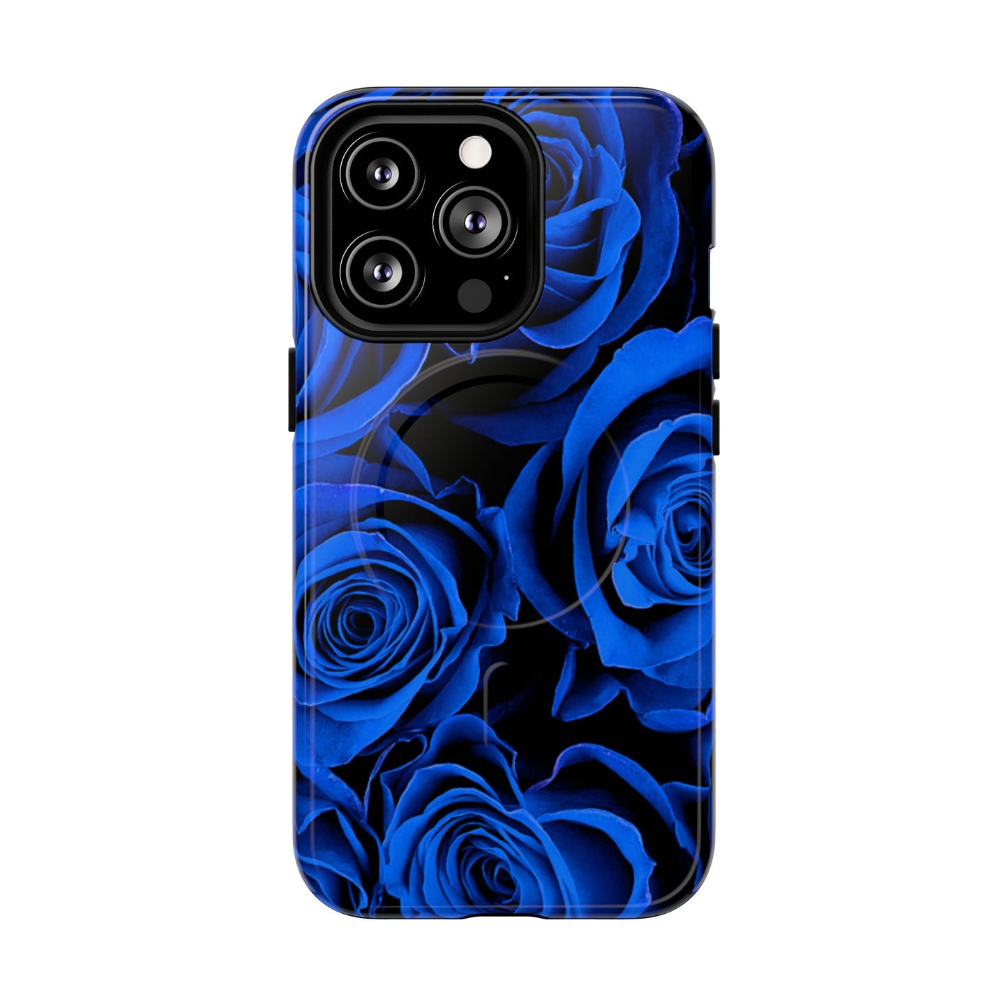Protective Magnetic Phone Case – Midnight Bloom