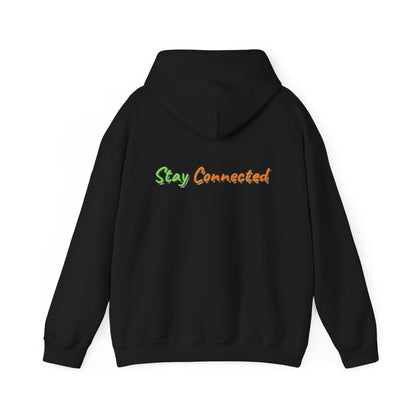 Stay Connected Graphic Hoodie – Everyday Warmth with Retro Neon Style