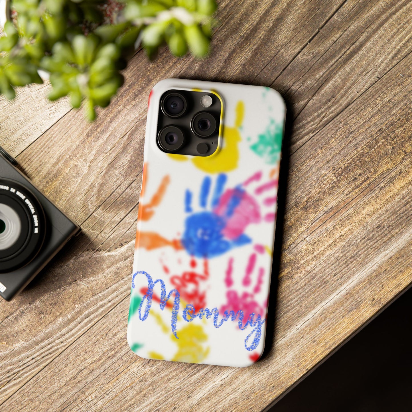 Slim Phone Case – Handprint Memories