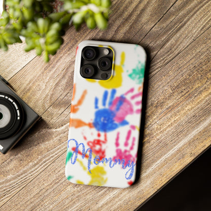 Slim Phone Case – Handprint Memories
