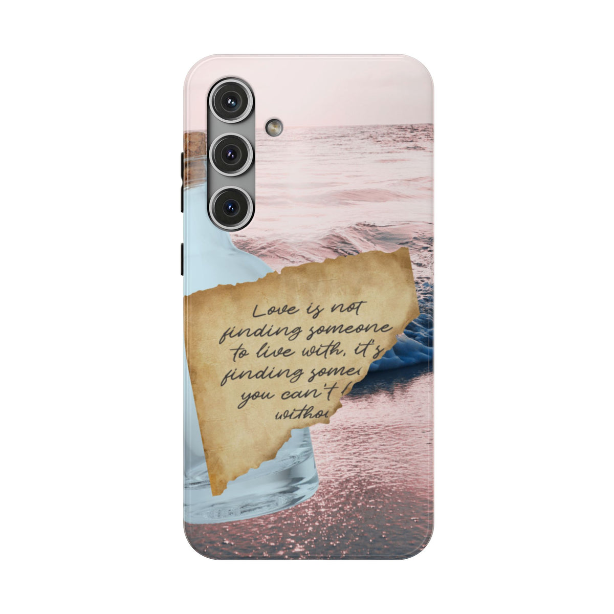 Impact-Resistant Phone Case – Written in the Tide – Compatible with iPhone 11–17 & Samsung Galaxy S22–S26 Series
