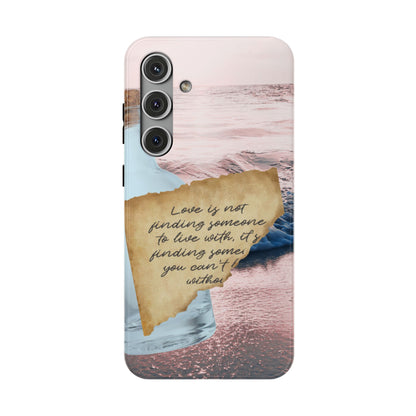 Impact-Resistant Phone Case – Written in the Tide – Compatible with iPhone 11–17 & Samsung Galaxy S22–S26 Series