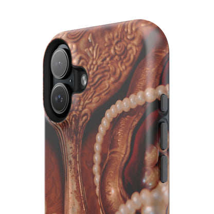 Impact-Resistant Phone Case – Bronze Vanity