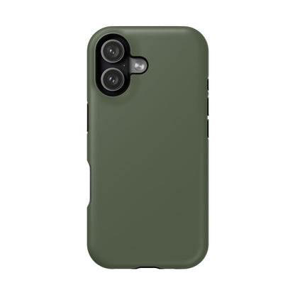 Impact-Resistant Phone Case — Military Green Protective Shockproof Cover
