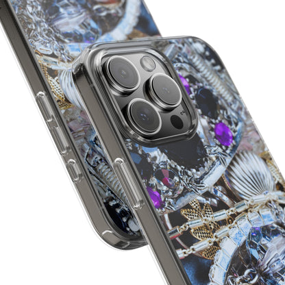 Clear Phone Case – Chrome Jewel