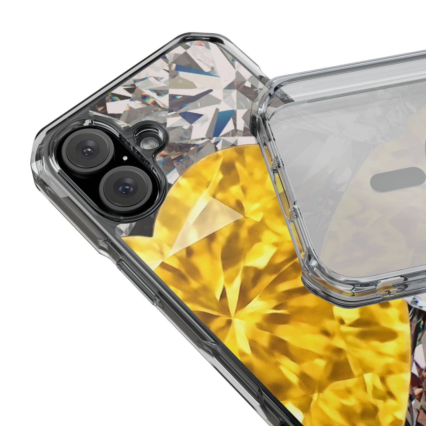 Clear Magnetic Phone Case – Heart of Gold