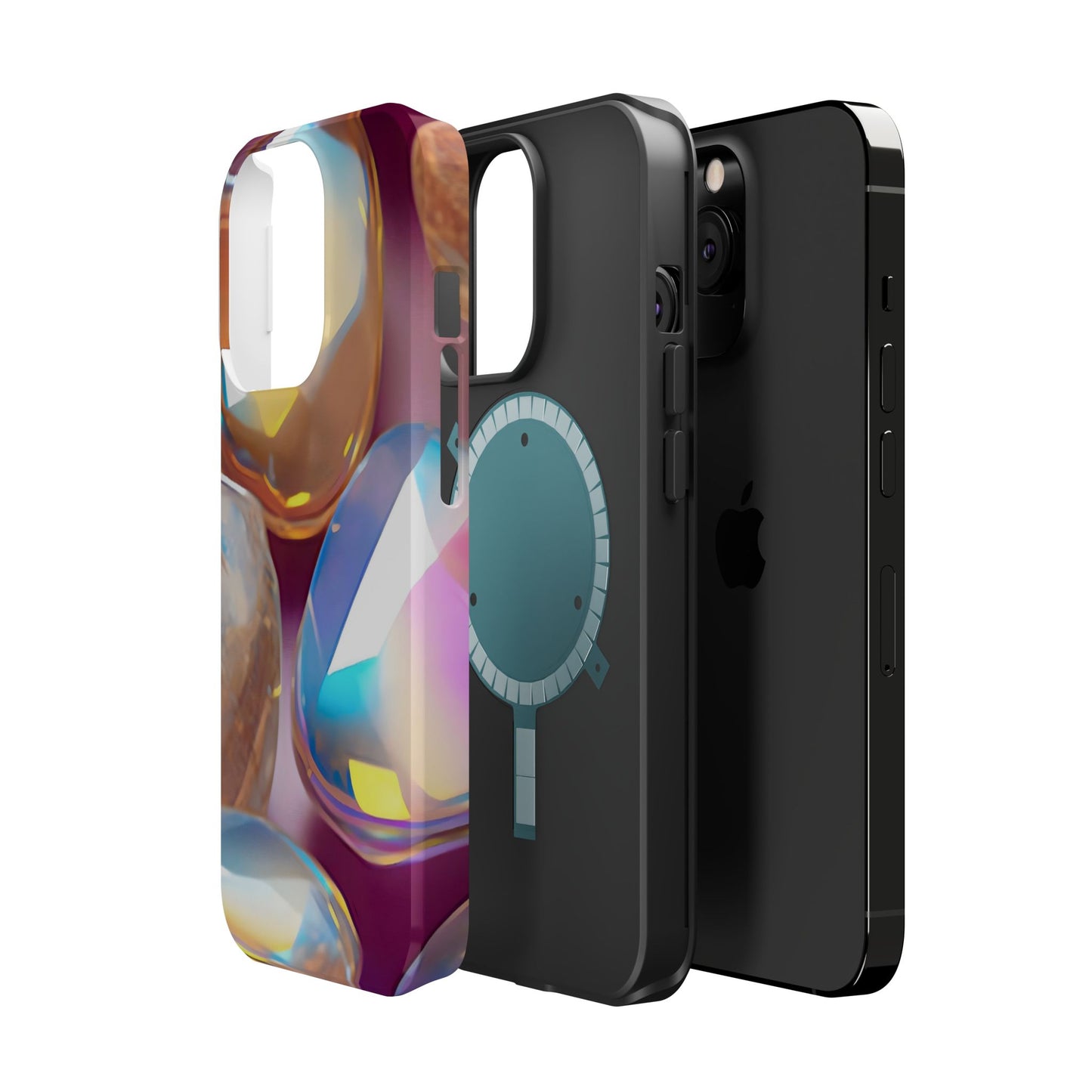Wireless-Charging Compatible Case – Glass Candy