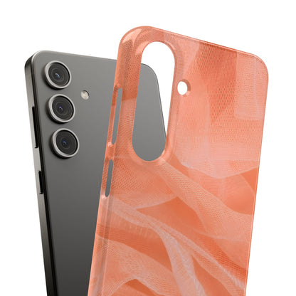 Snap Phone Case – Coral Veil