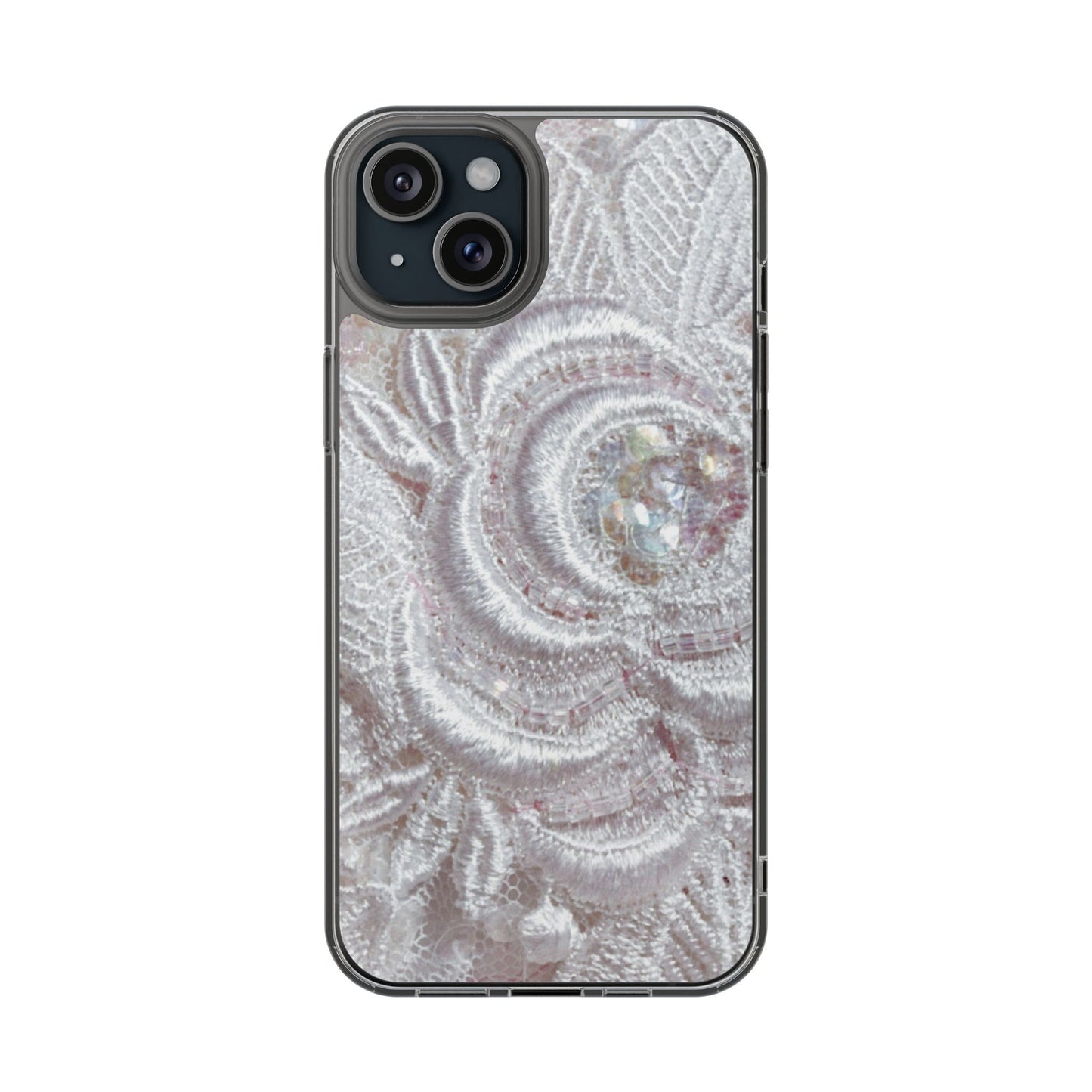Clear Magnetic Phone Case – Lace Veil