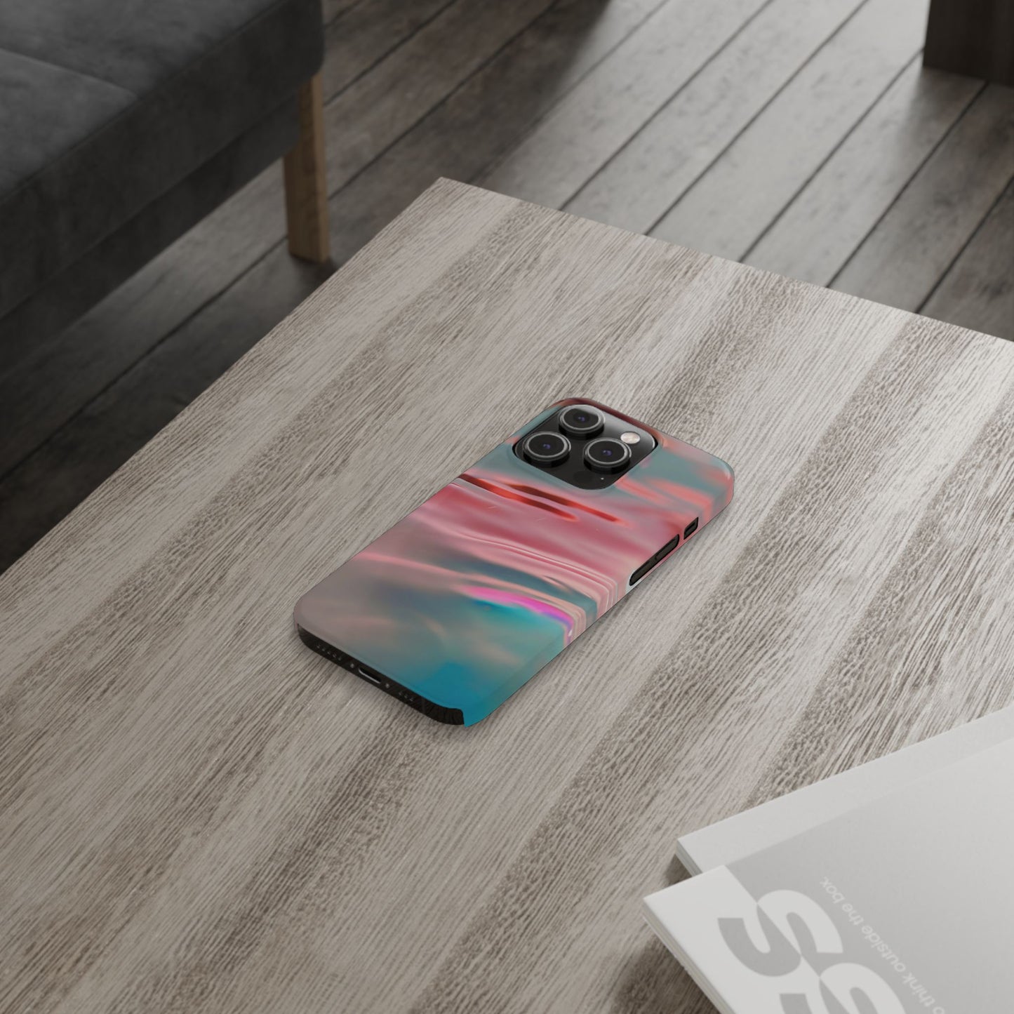Slim Phone Case – Liquid Sunset