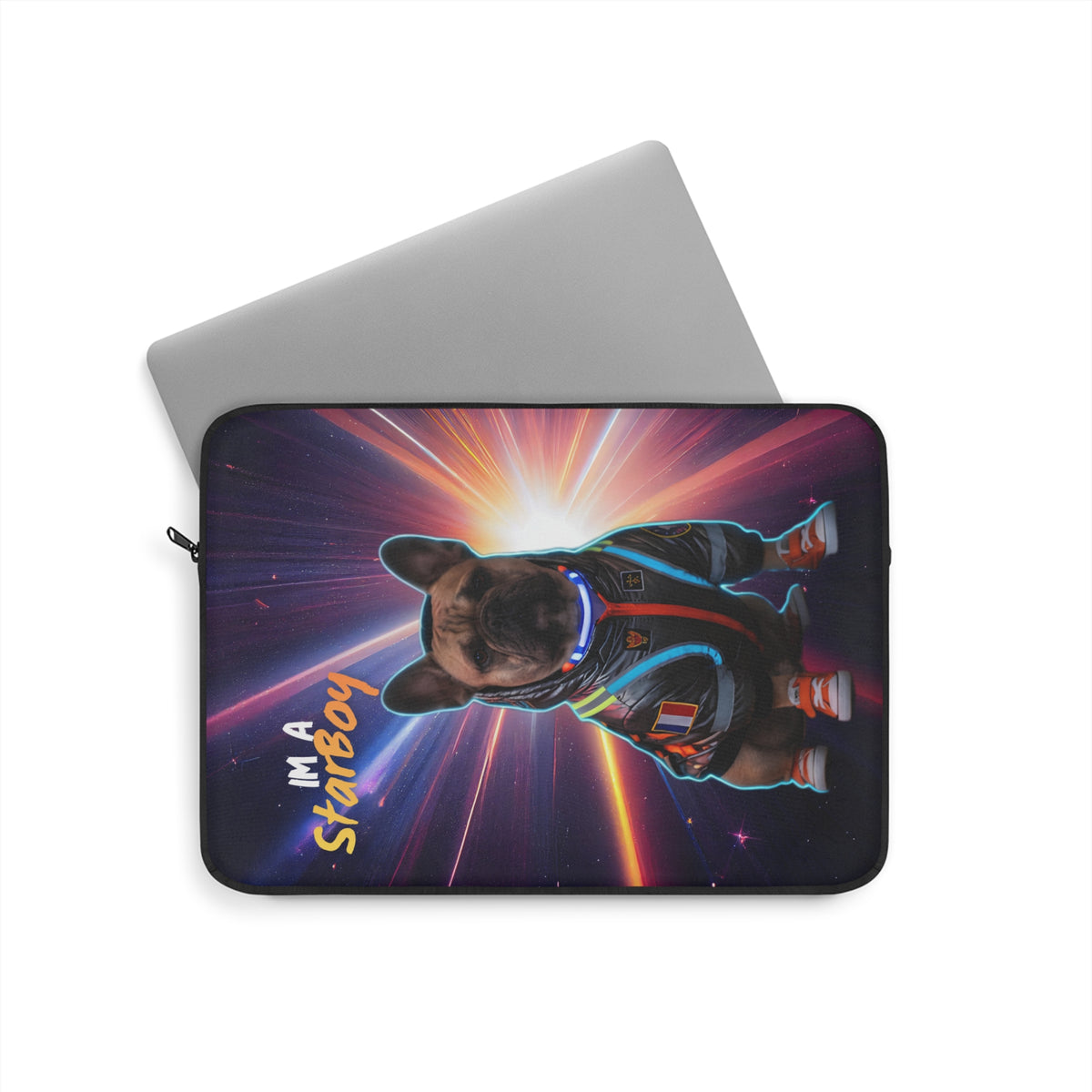 Slim Neoprene Laptop Sleeve – Astro Pup