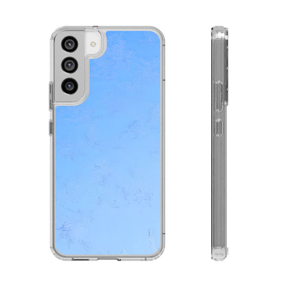 Clear Phone Case – Azure Fade