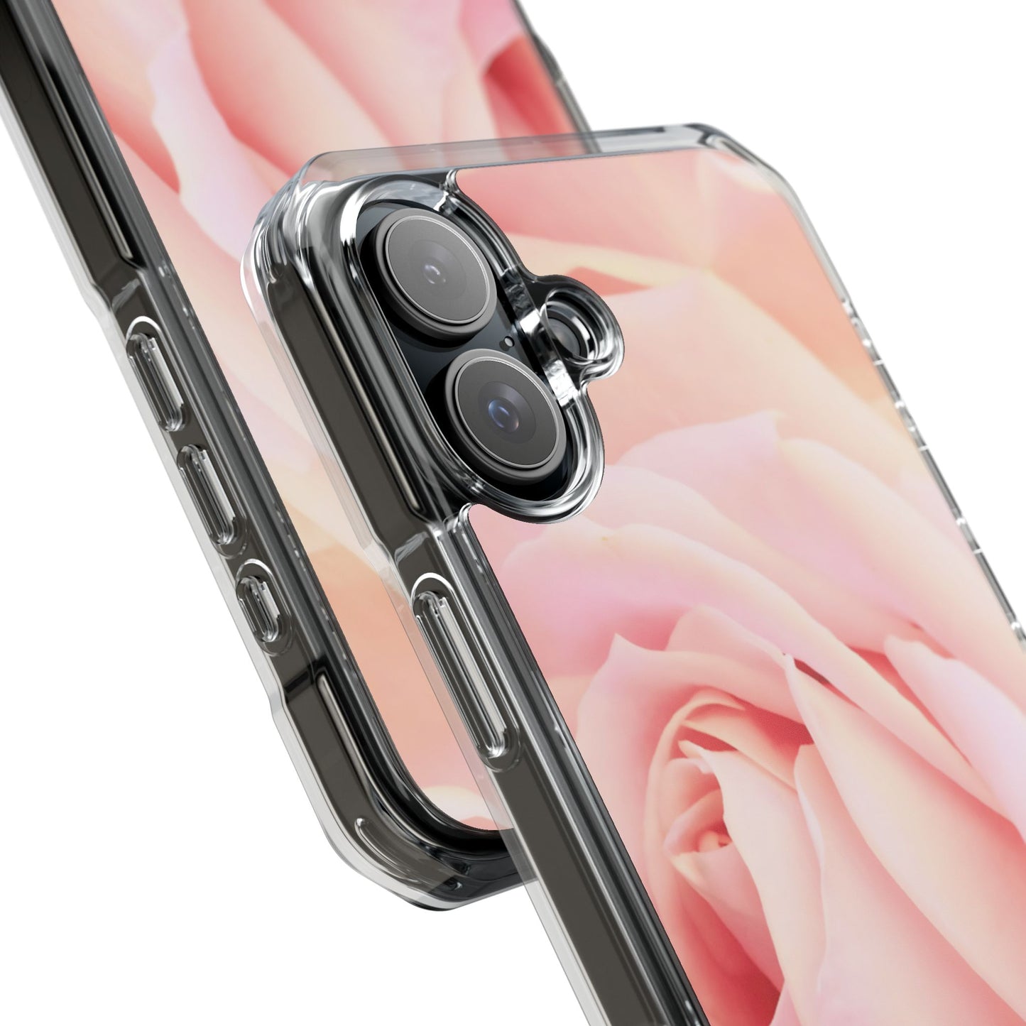 Clear Magnetic Phone Case – A Mother’s Rose Embrace