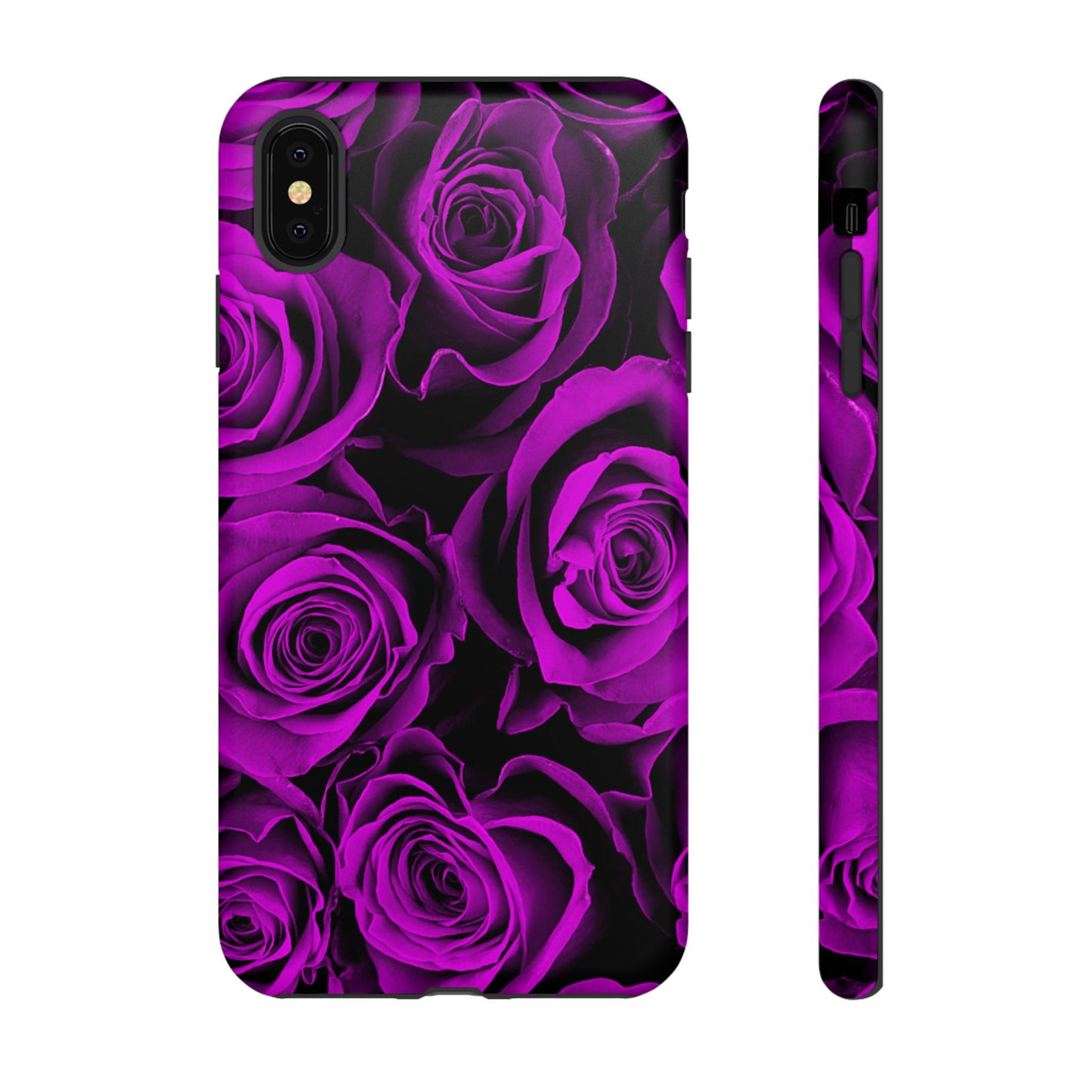 Protective Phone Case – Amethyst Roses