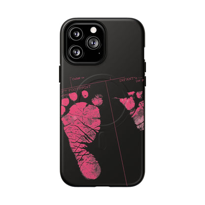 Protective Magnetic Phone Case – Mom’s Little Pink Footprints