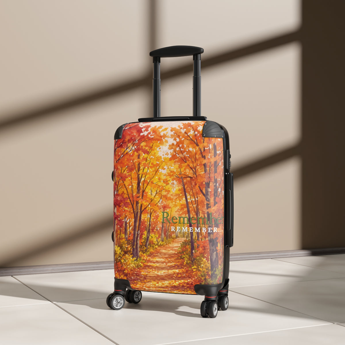 Hard-Shell Suitcase – Autumn Remembered