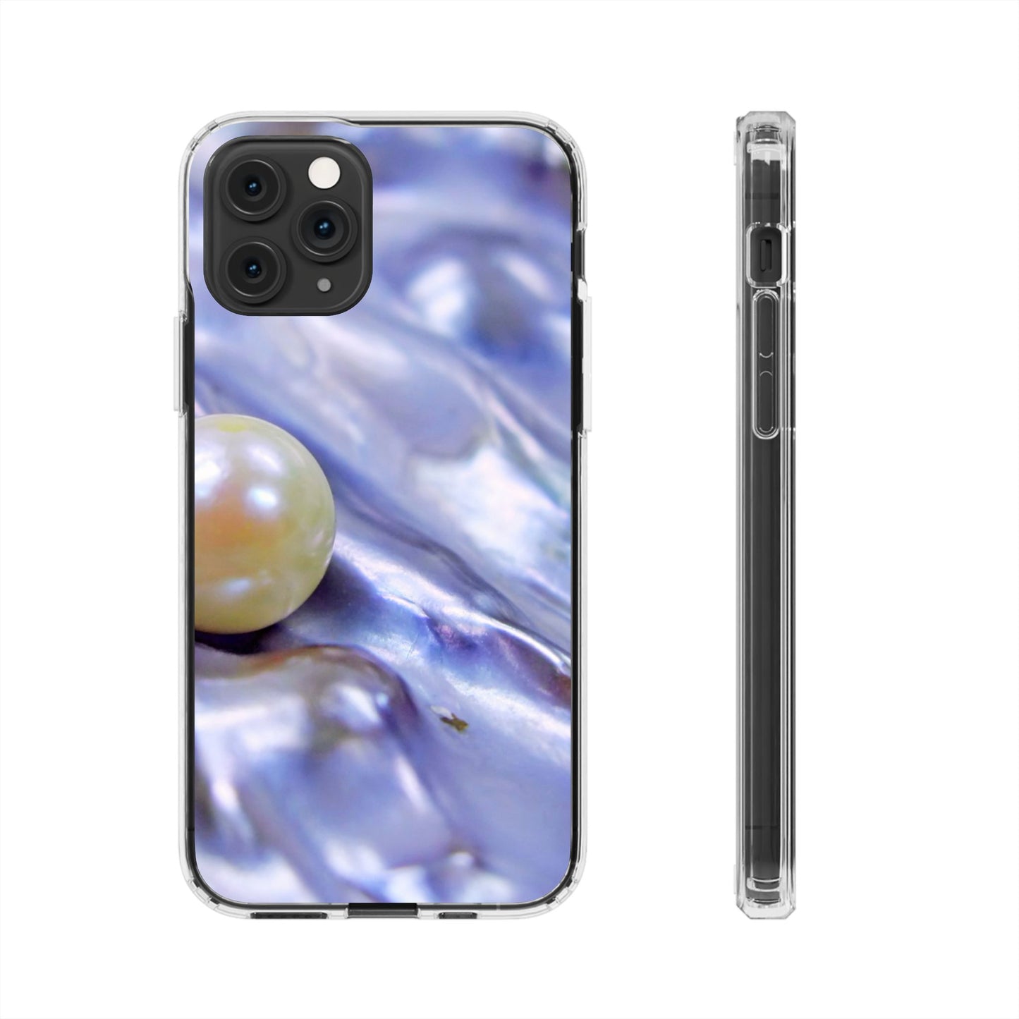 Clear Phone Case – Moon Tide