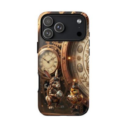Protective Phone Case – Clockwork Cottontail