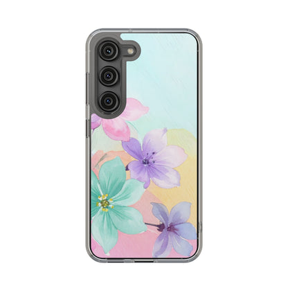 Clear Phone Case – Water Petal