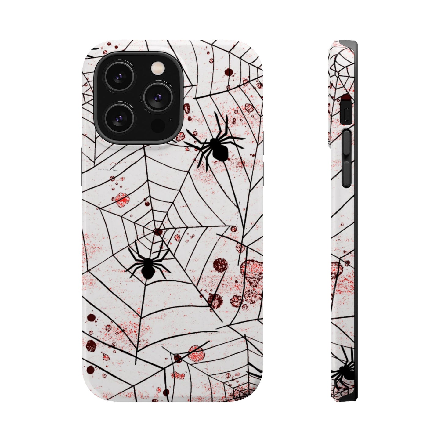 Wireless-Charging Compatible Case – Blood Web