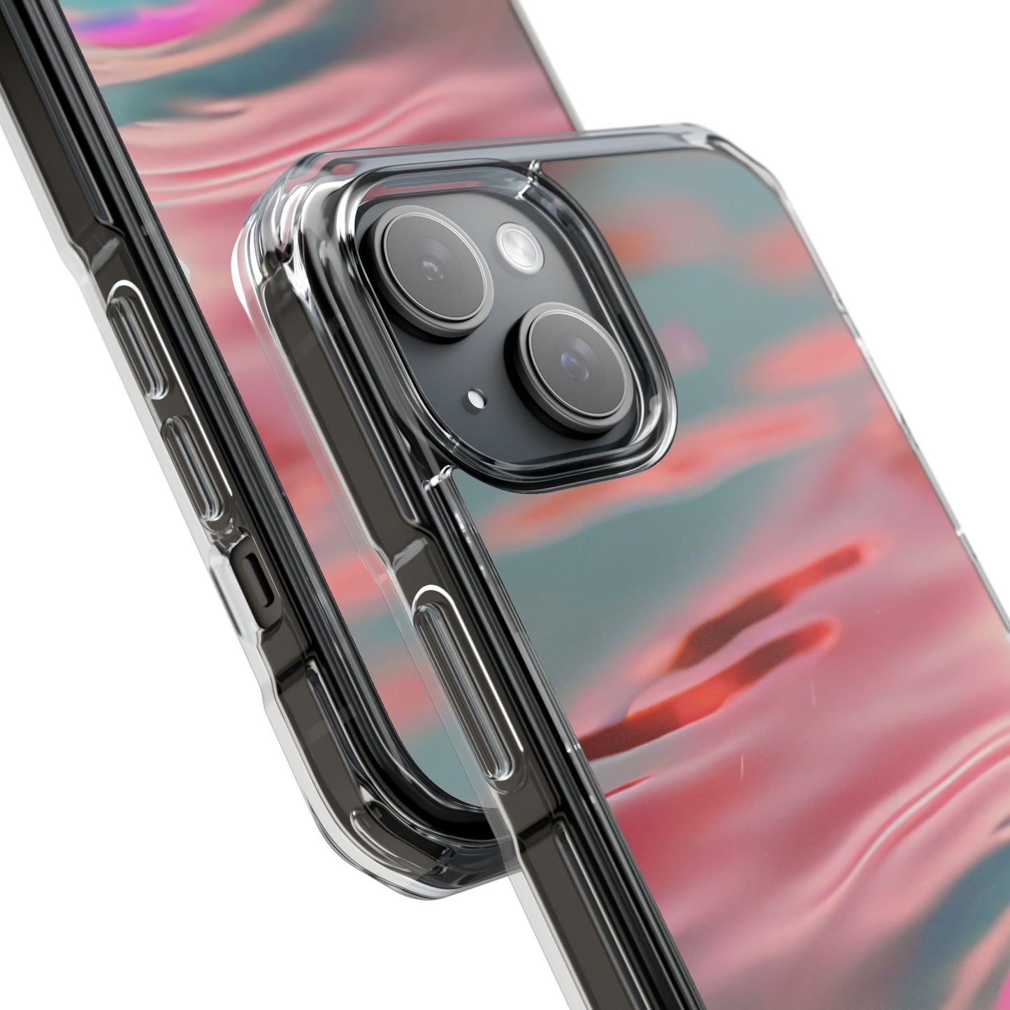Clear Magnetic Phone Case – Liquid Sunset
