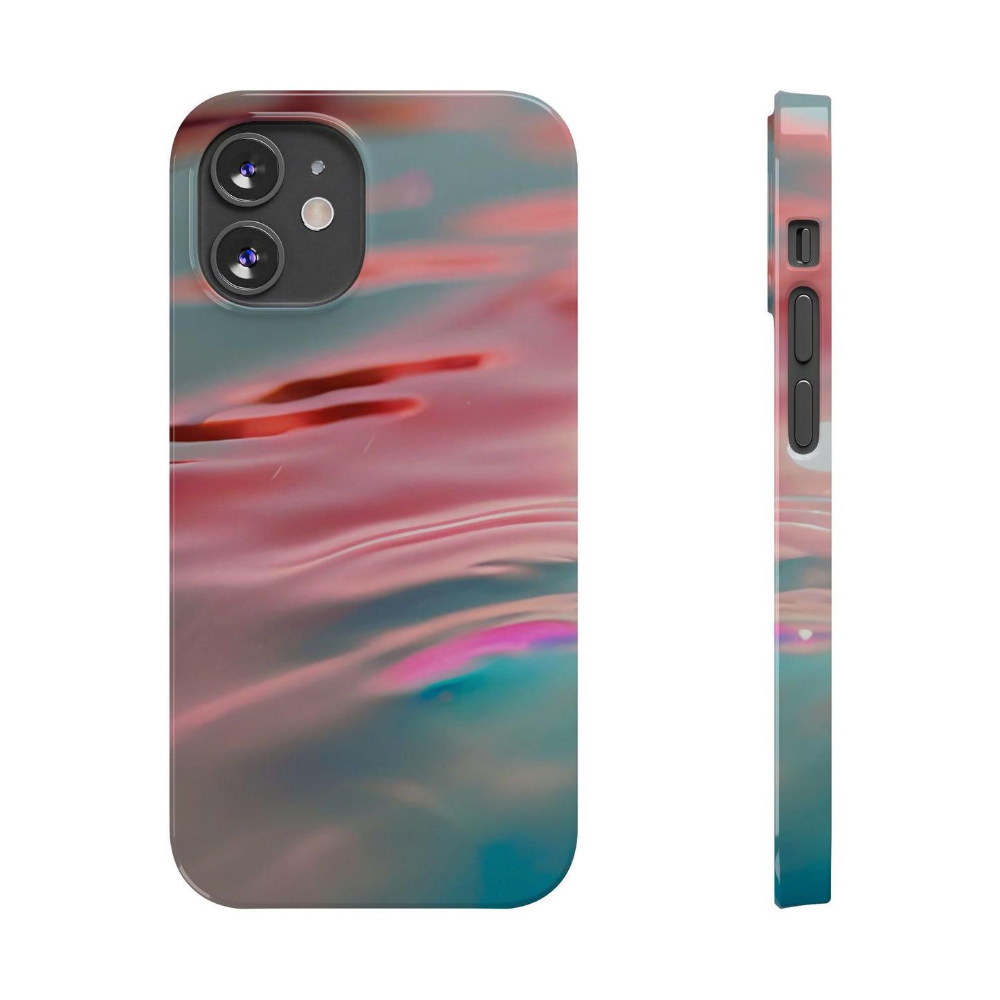 Slim Phone Case – Liquid Sunset
