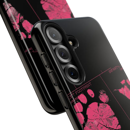 Protective Phone Case – Mom’s Little Pink Footprints