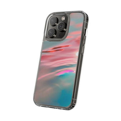 Clear Phone Case – Liquid Sunset