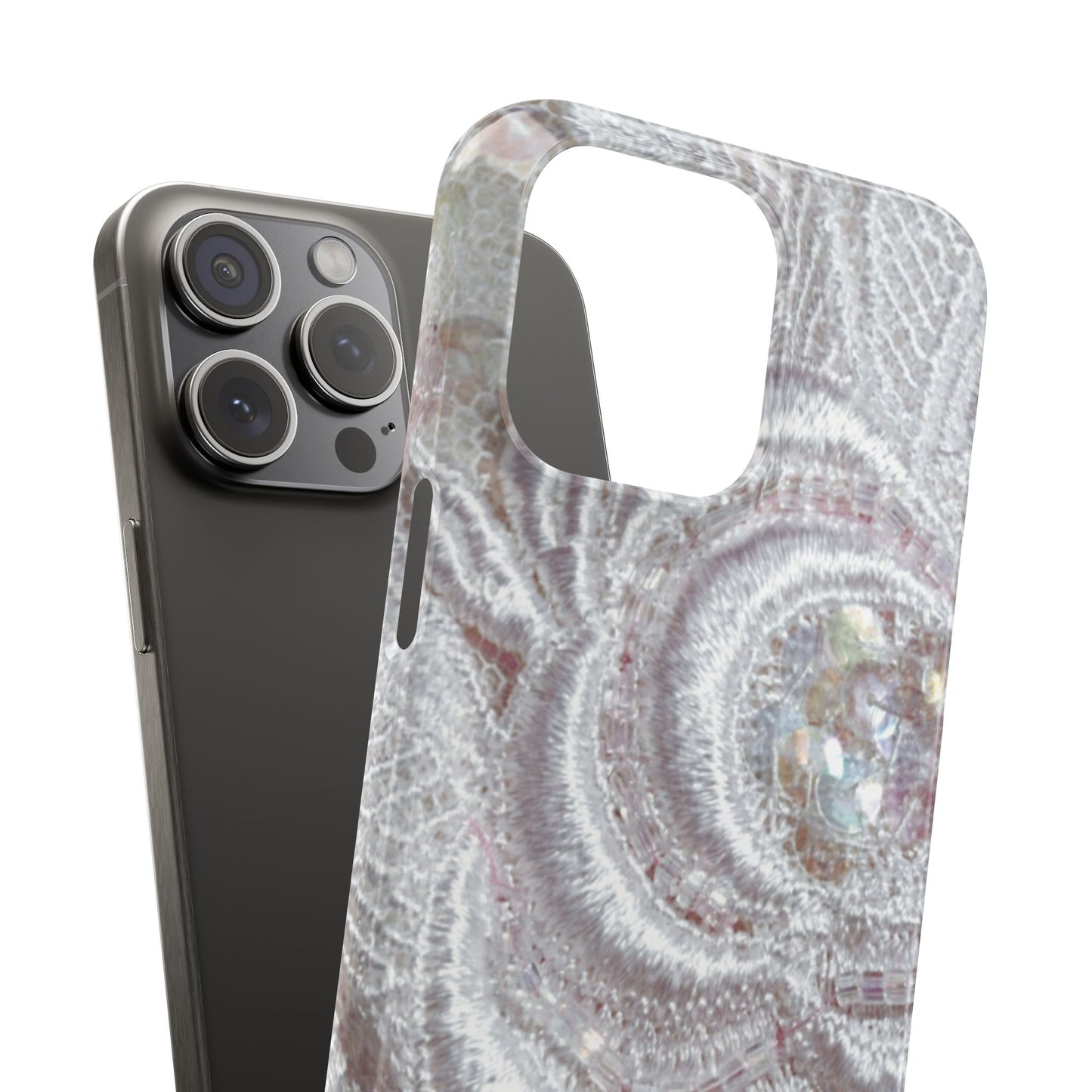 Snap Phone Case – Lace Veil