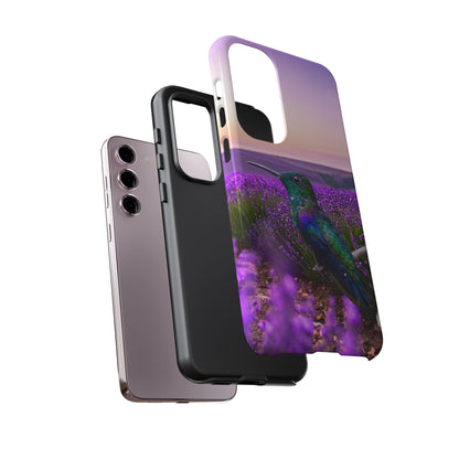 Protective Phone Case – Hummingbird Reverie