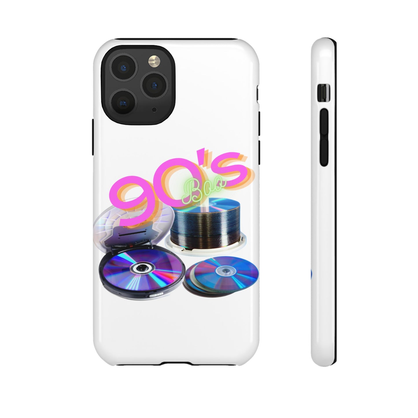 Protective Phone Case – 90s Spin