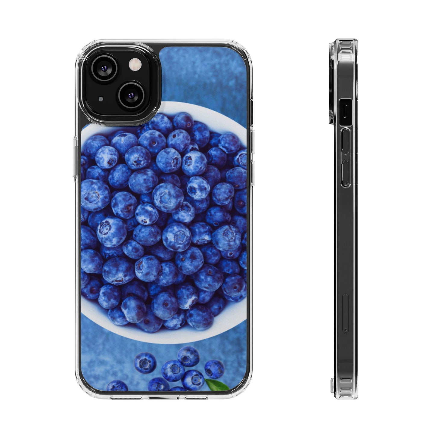 Clear Magnetic Phone Case – Chilled Blueberries