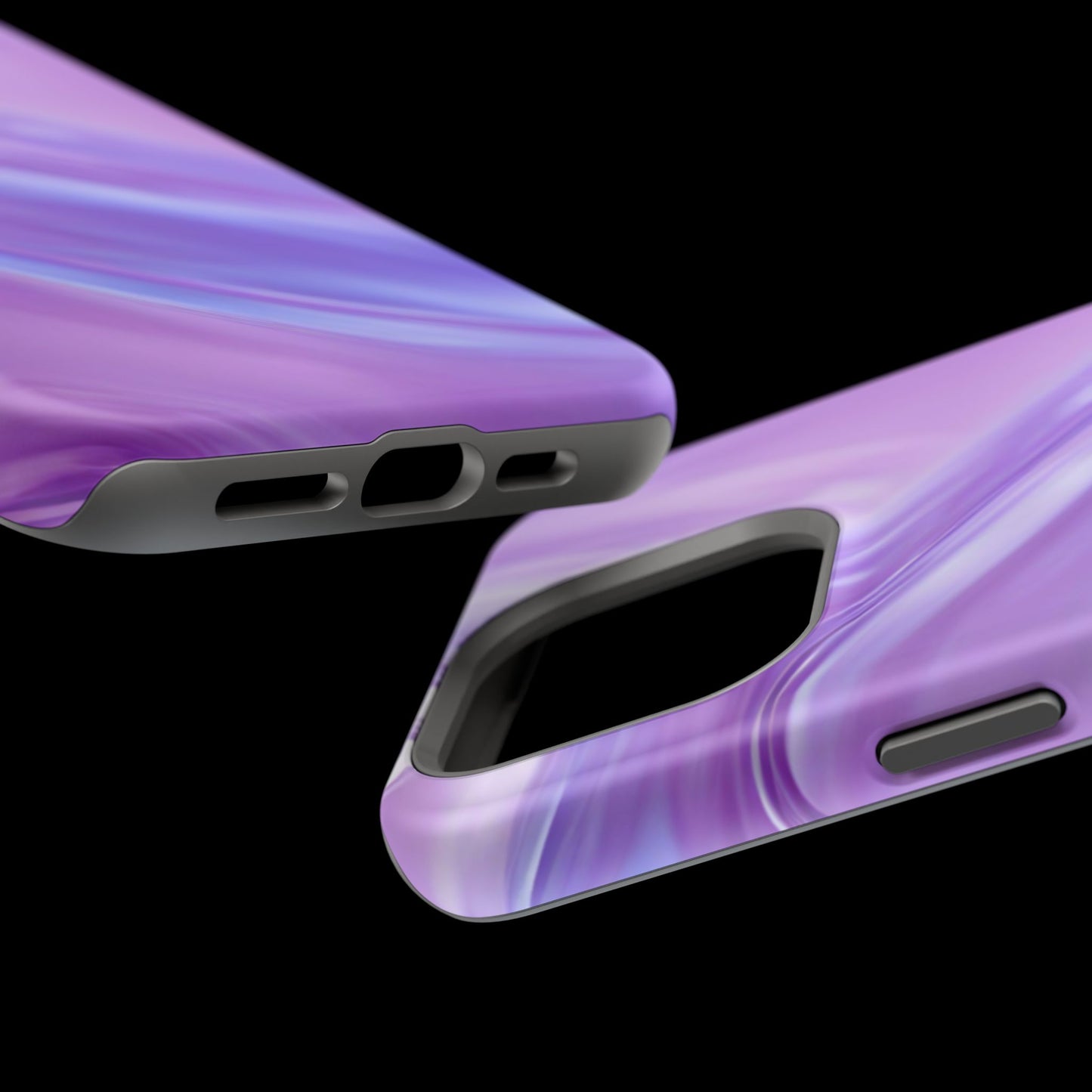 Wireless-Charging Compatible Case – Lavender Wave