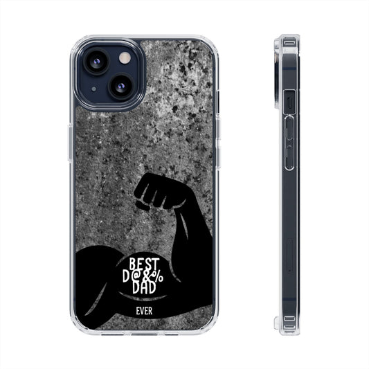 Clear Magnetic Phone Case – Best Dad Ever