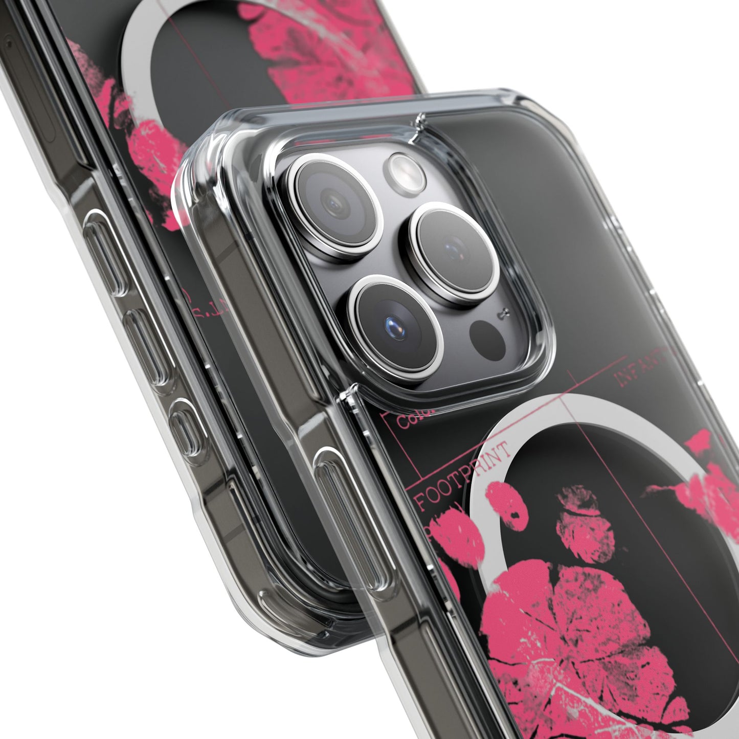 Clear Magnetic Phone Case – Mom’s Little Pink Footprints