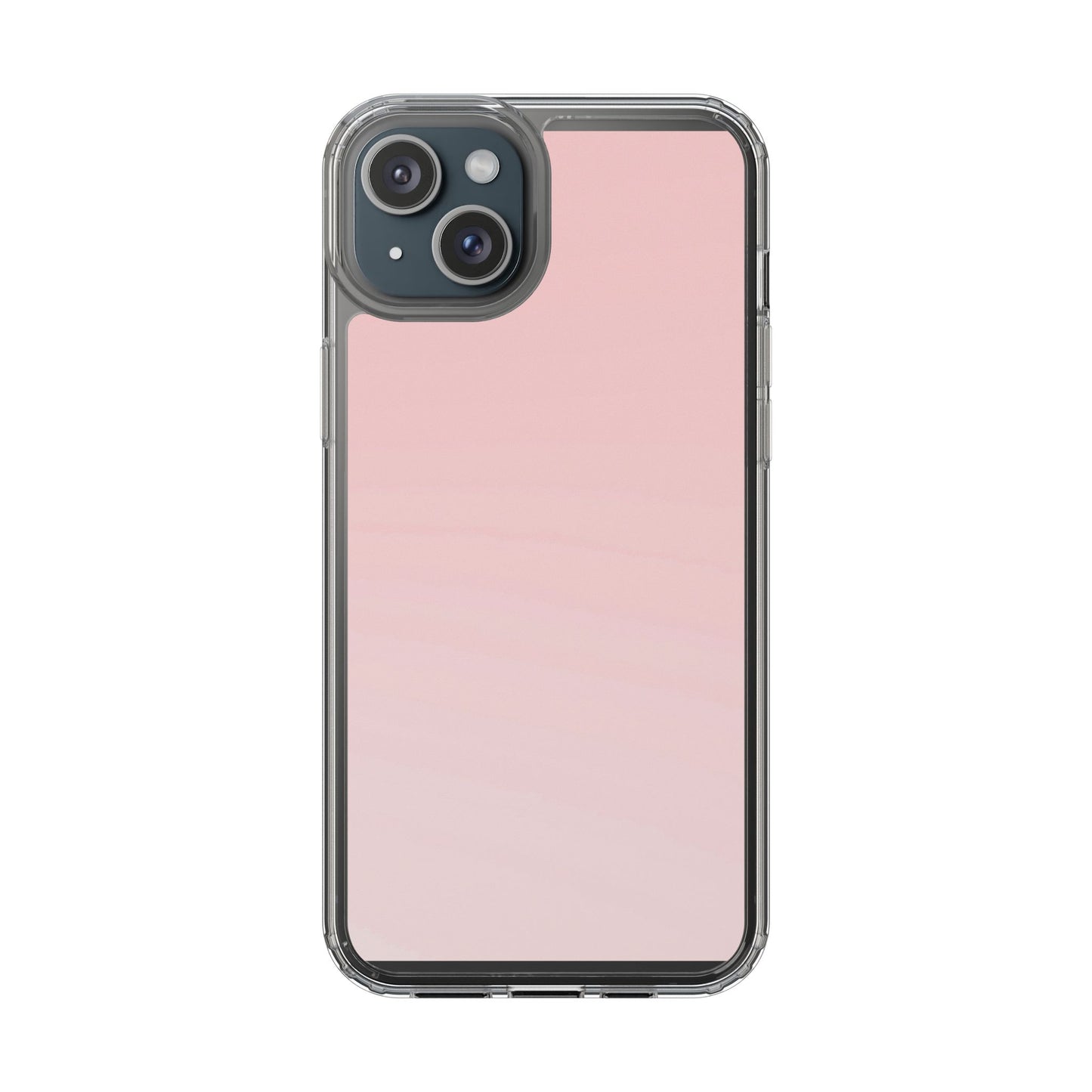 Clear Phone Case – Soft Blush