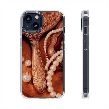 Clear Phone Case – Bronze Vanity