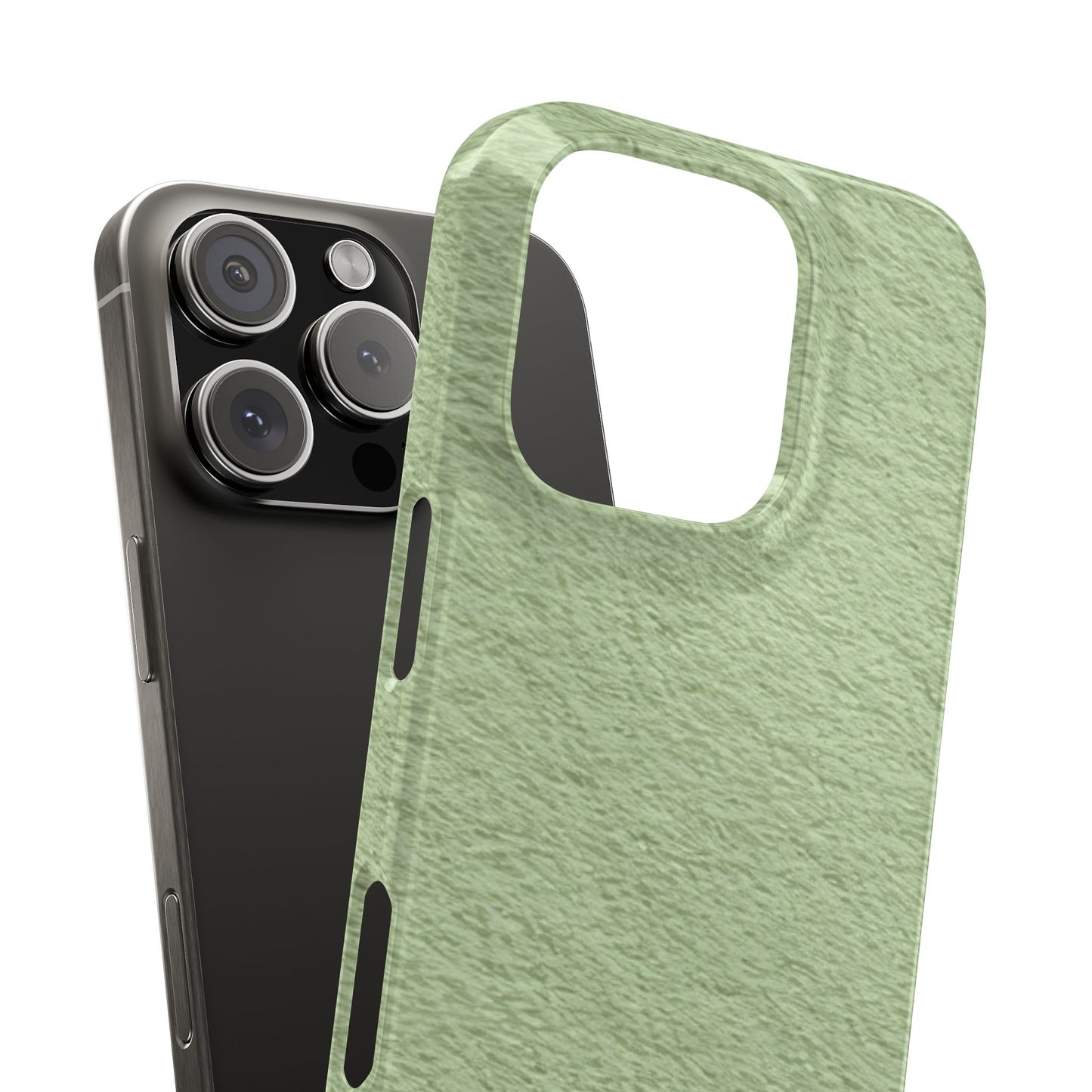 Slim Phone Case – Matcha Wash