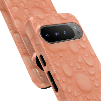 Protective Phone Case – Apricot Rain