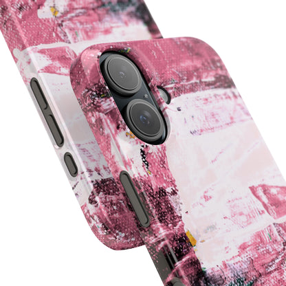 Slim Phone Case – Faded Cranberry – Compatible with iPhone 11–17 Series