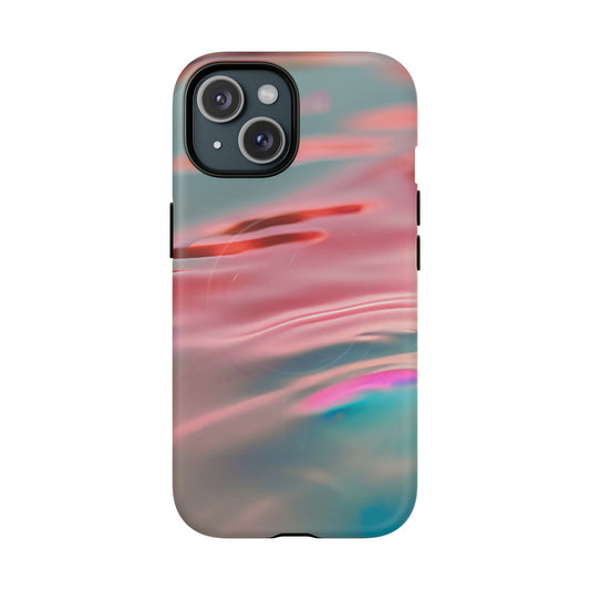 Protective Magnetic Phone Case – Liquid Sunset